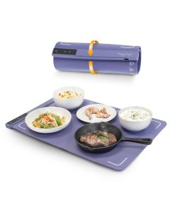 MegaChef 23x15.75 Inch Silicone Warming Mat with Variable Temperature Settings &amp; Digital Display